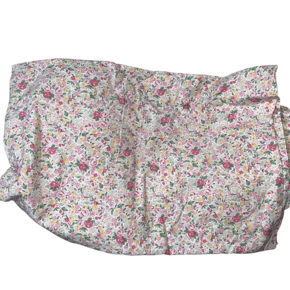 laura ashley 100% cotton TWIN sheet set 3 pieces liberty pink flowers print - Picture 3 of 3